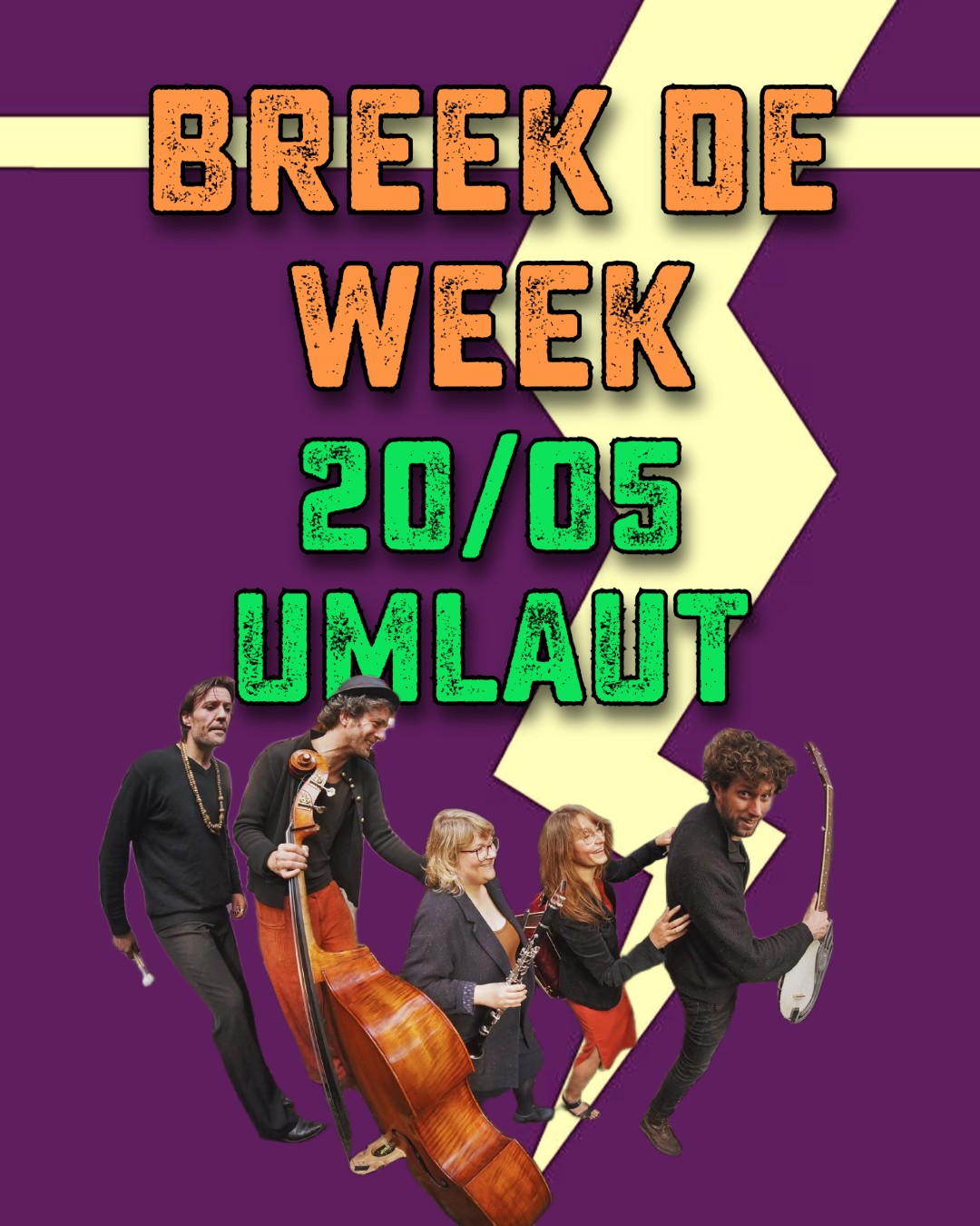 Coverfoto BREEK DE WEEK: UMLAUT & PIZZA